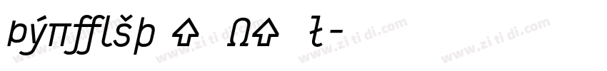 Typestar Normal字体转换